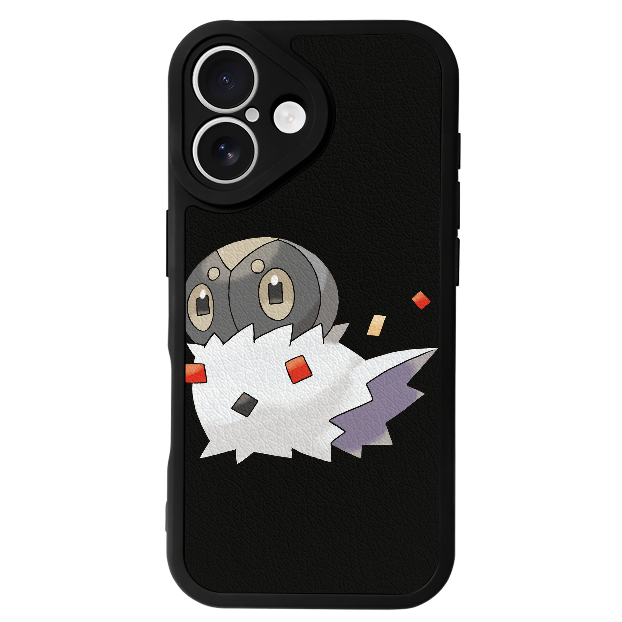 （画像用） ポケットモンスター Pokémon 【iPhone 16シリーズ対応】シリコンスマホケース（レザー調） 材質：シリコン